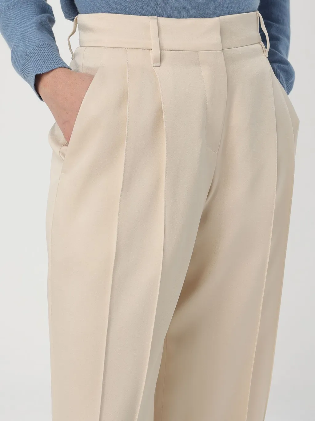 Wide-Leg Casual Pants