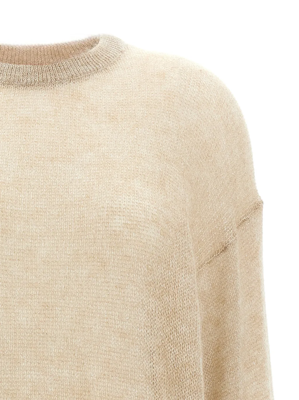 Metallic-Thread Sweater