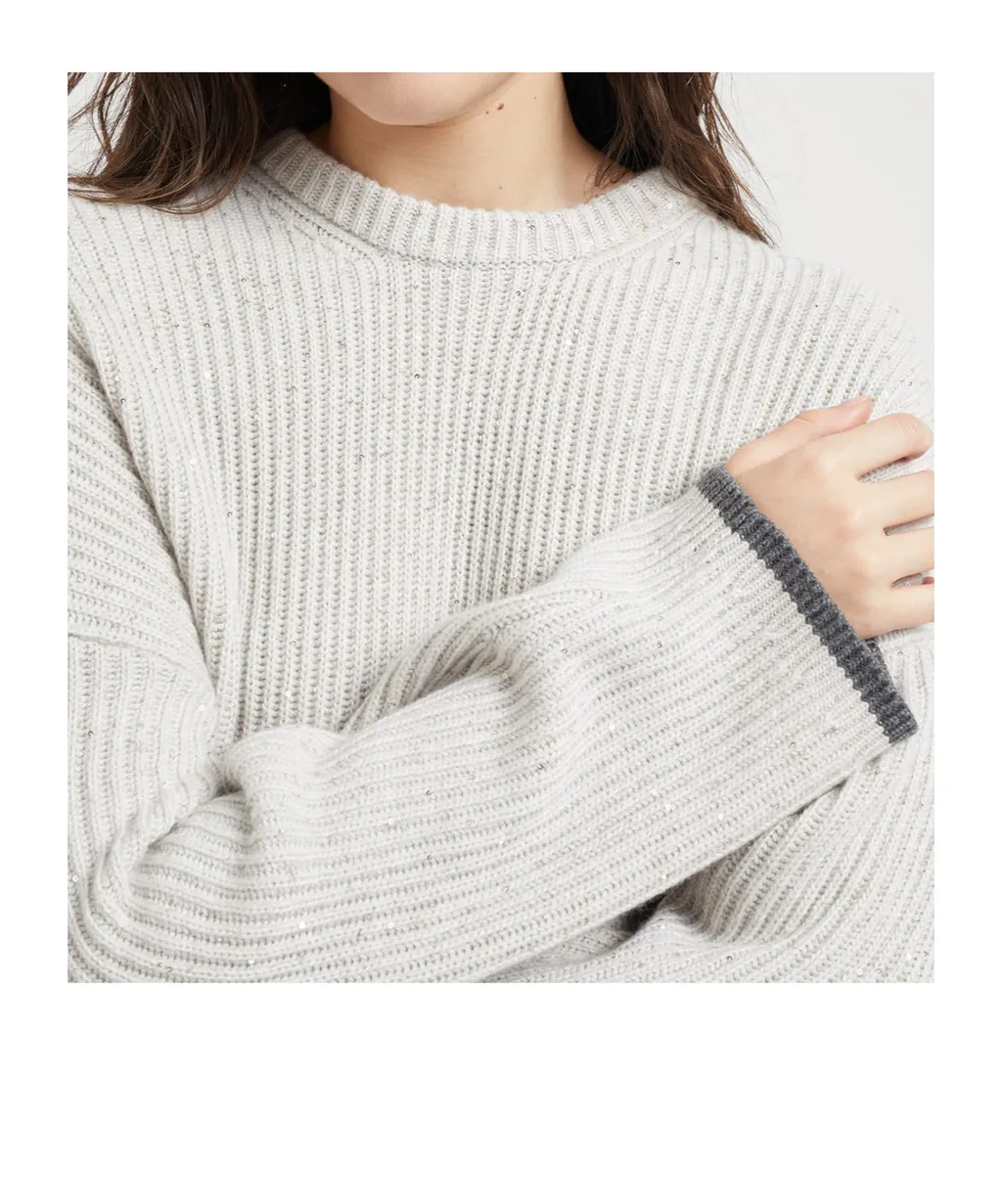 Dazzling Knitted Sweater