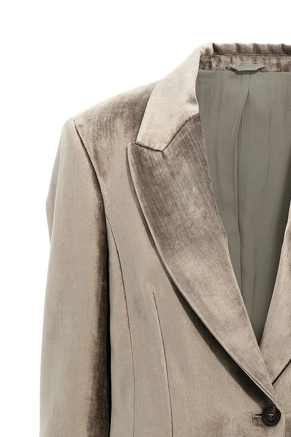 Single-Breasted Long Sleeved Blazer