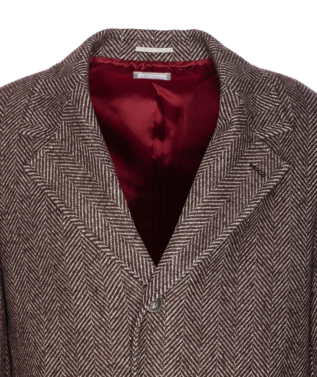 Single-Breasted Straight Hem Coat