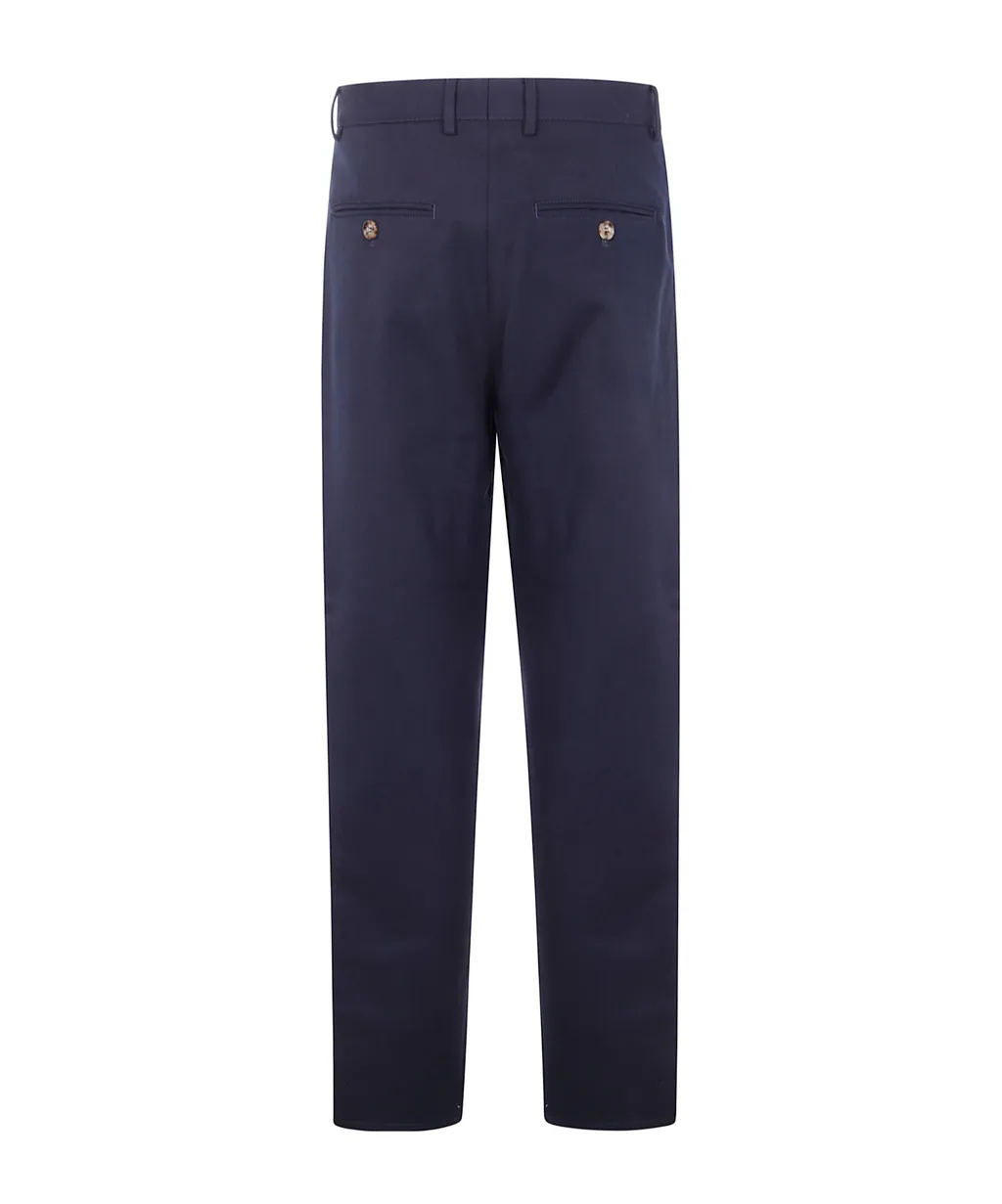 Pleated Chino Trousers