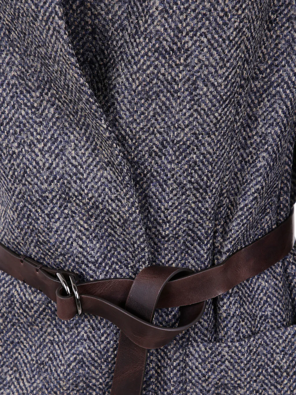 Belted Suit-Type Jacket