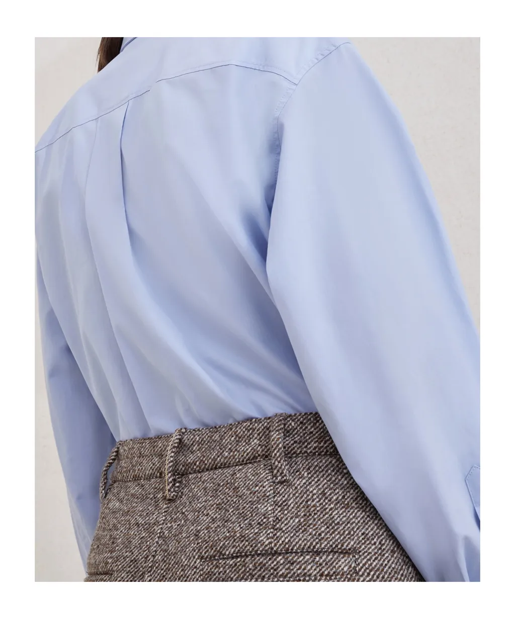 Diagonal Sartorial Pencil Skirt