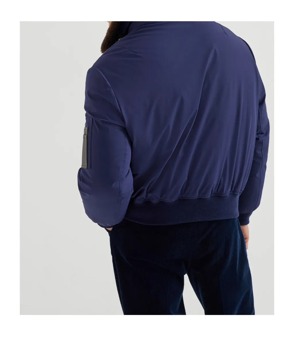 Puffer Bomber Jacket