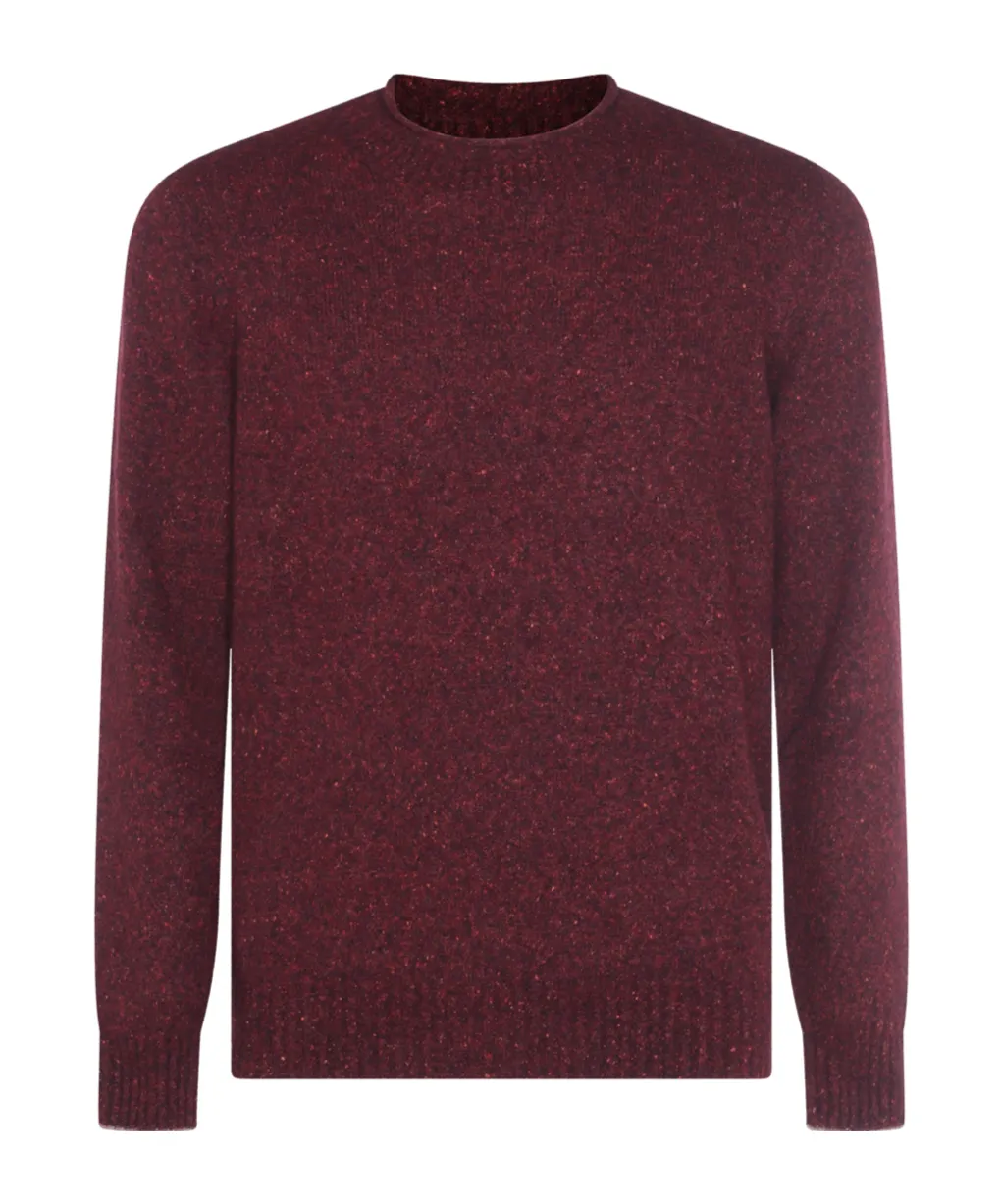 Speckled Crew-Neck Sweater