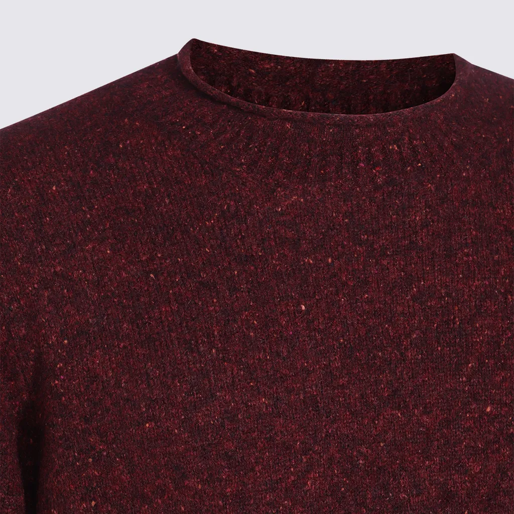 Speckled Crew-Neck Sweater