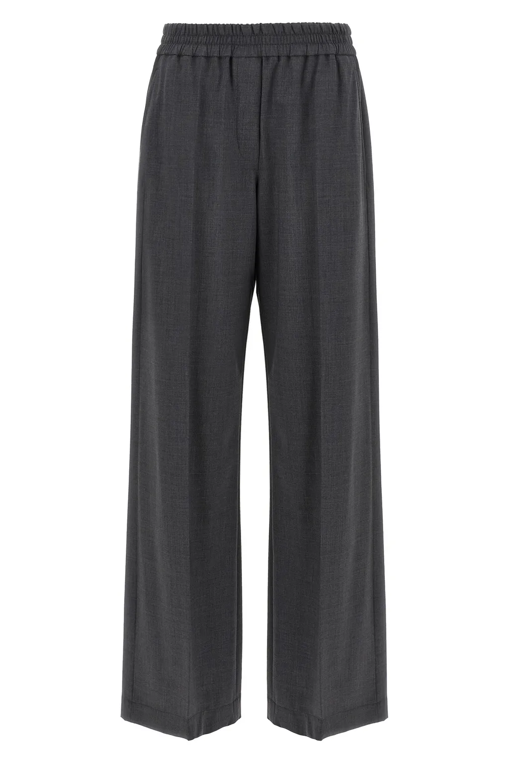 Elastic Waist Casual Pants