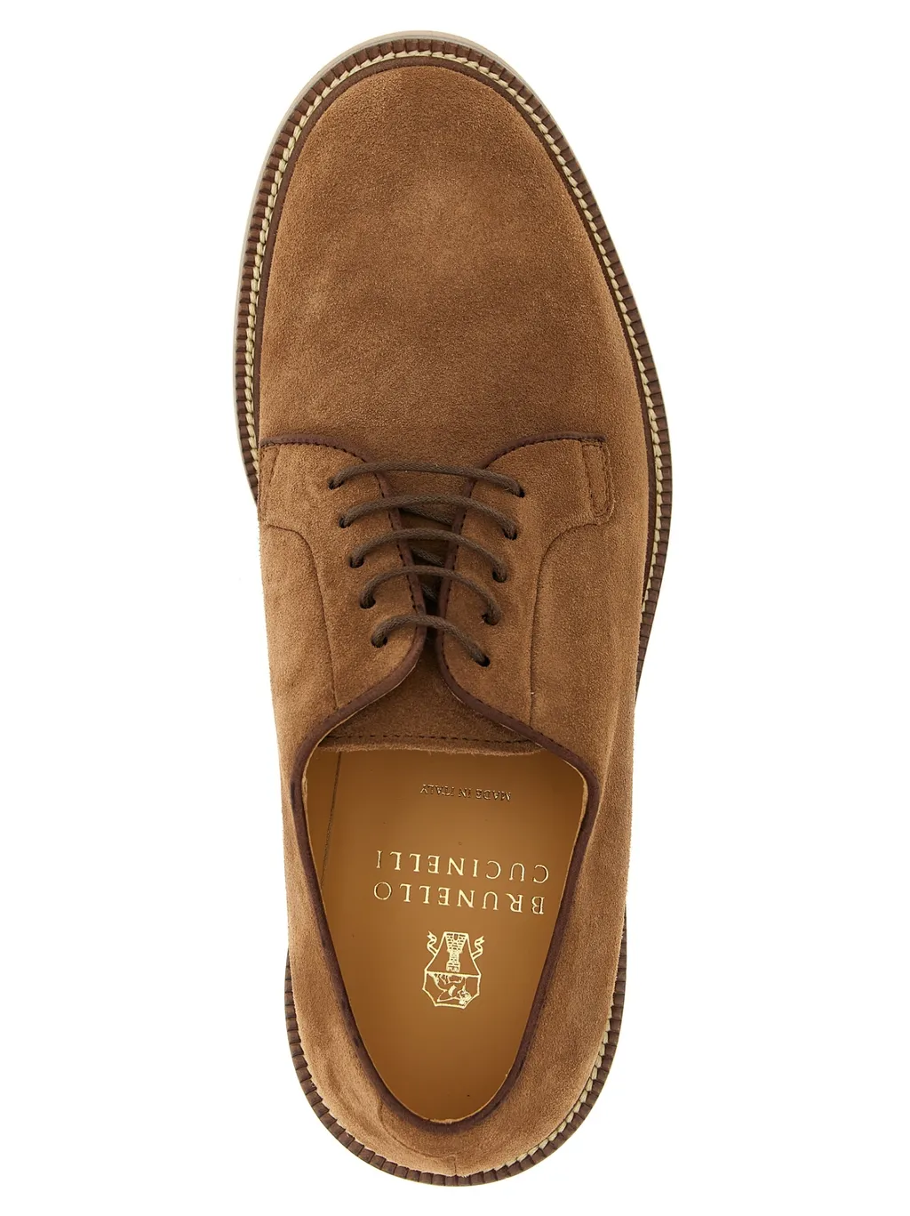 Round-Toe Derby Shoes