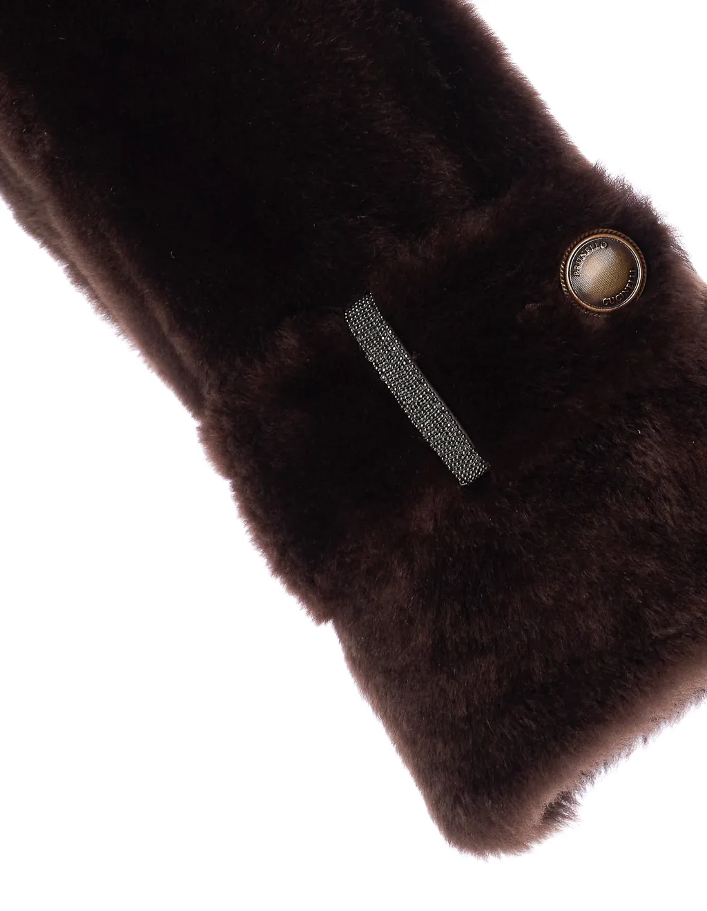 Double-Breasted High Neck Jacket