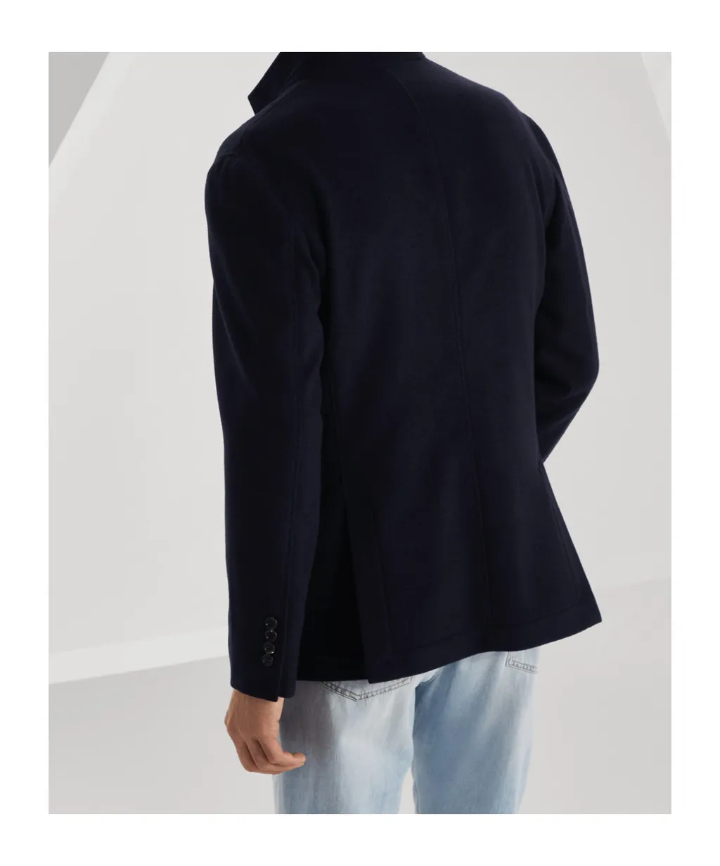 Water-Resistant Lightweight Cashmere Outerwear Blazer