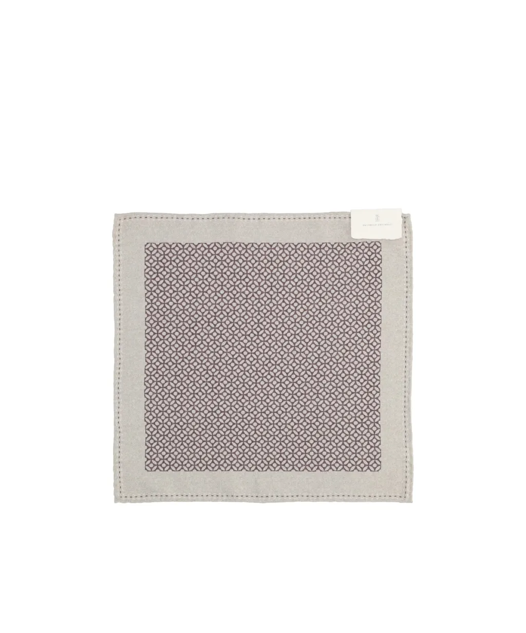 All-Over Patterned Pocket Square