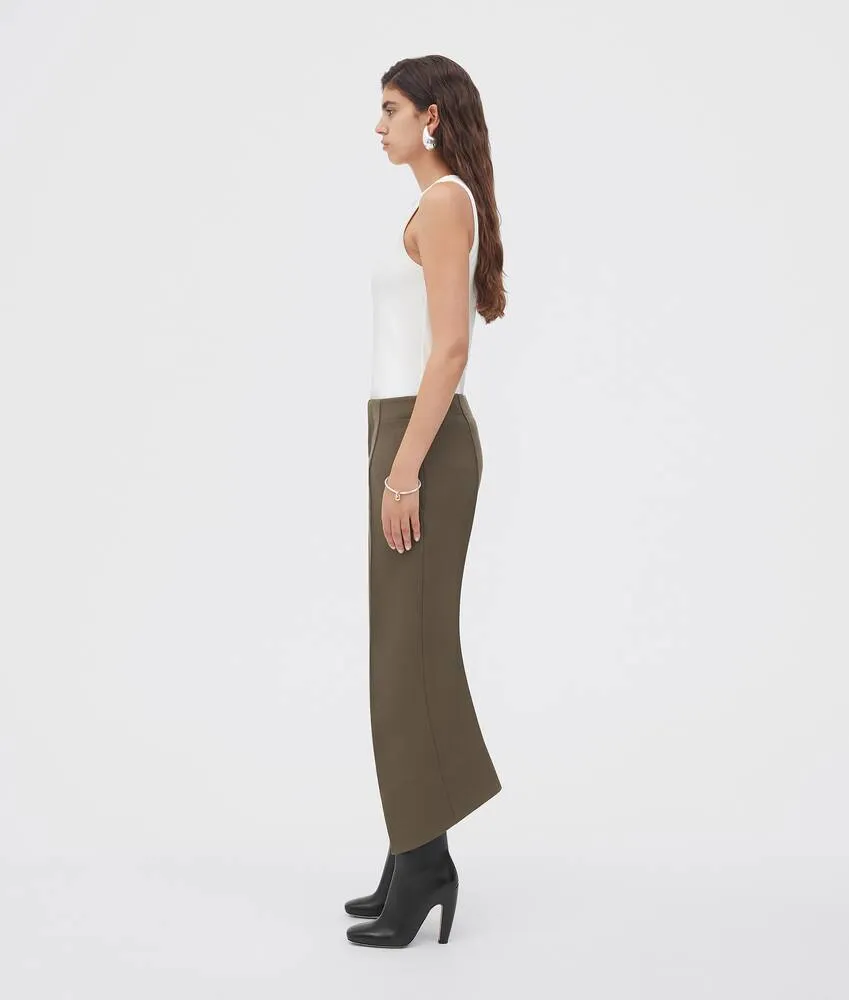 Fit Wool Casual Pants