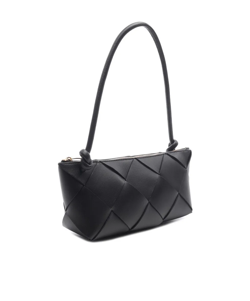 Zippered Shoulder Bag