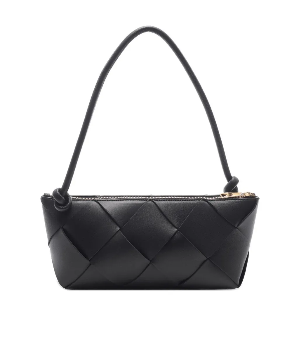 Zippered Shoulder Bag