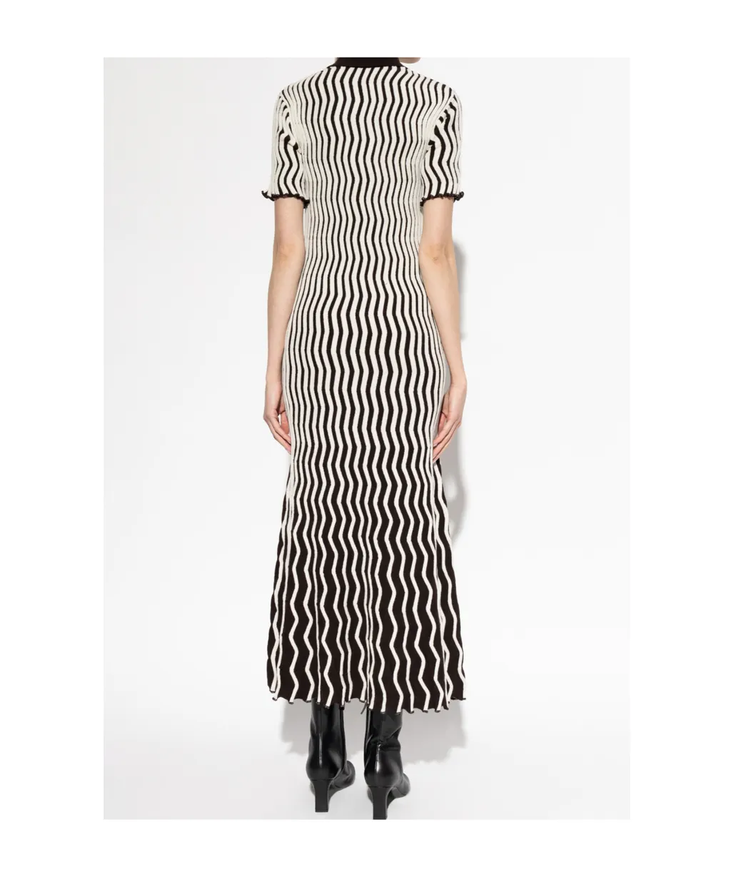 Two-Toned Midi Dress