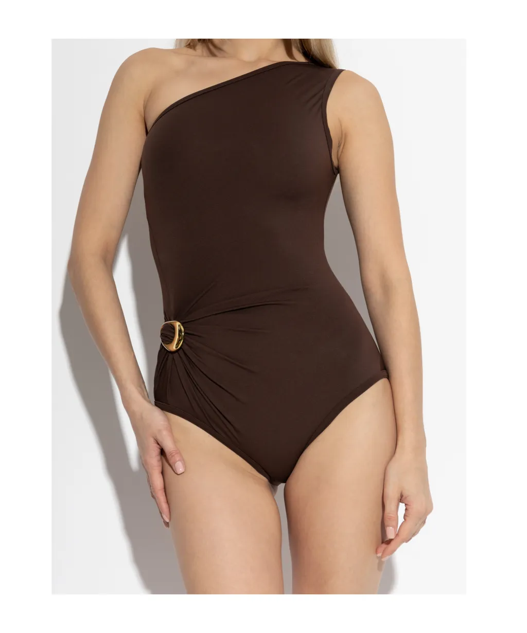 Ruched One Piece Swimsuit