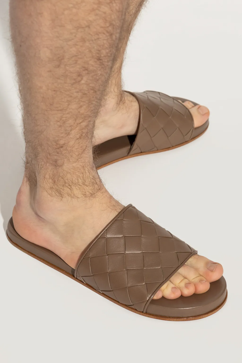 Sunday Intrecciato Slip-On Sandals