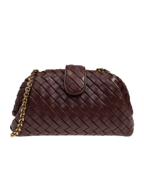 Woven Detailed Clutch Bag