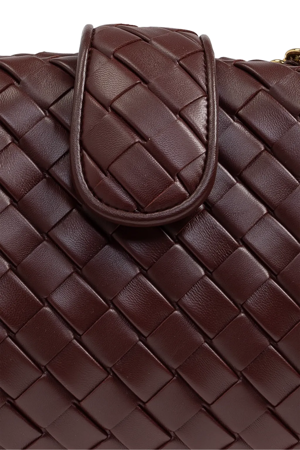 Woven Detailed Clutch Bag