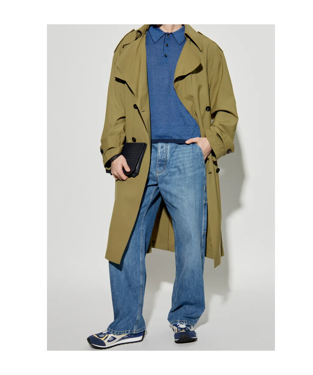 Belted Waist Trench Coat
