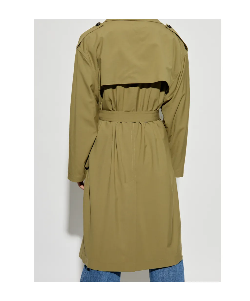 Belted Waist Trench Coat
