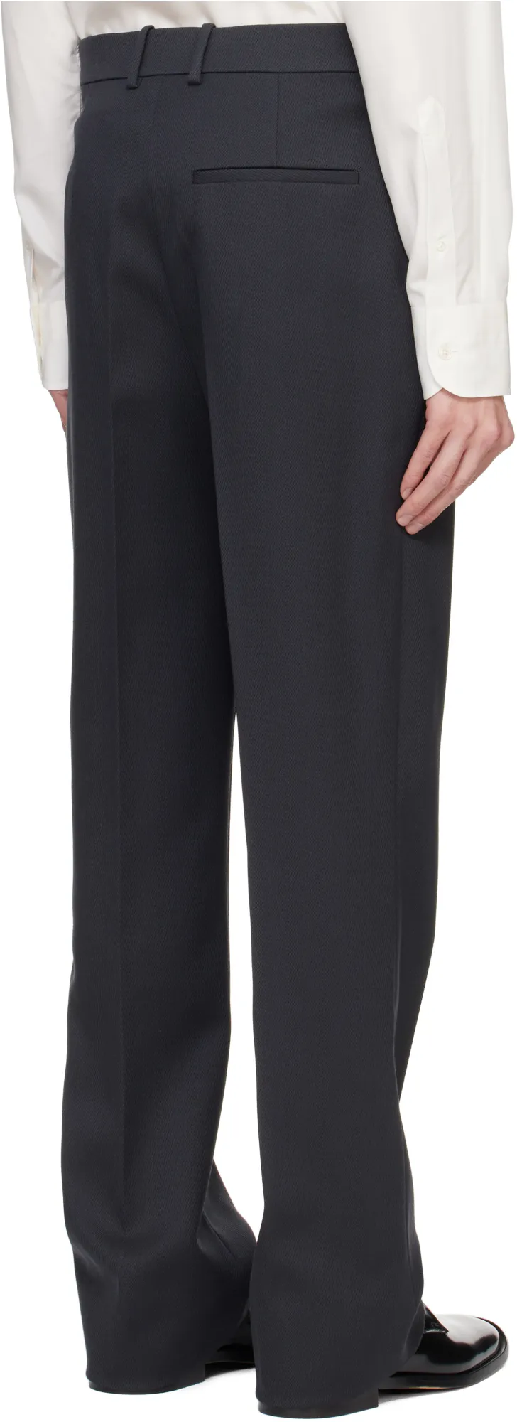 Belt-Loop Casual Pants