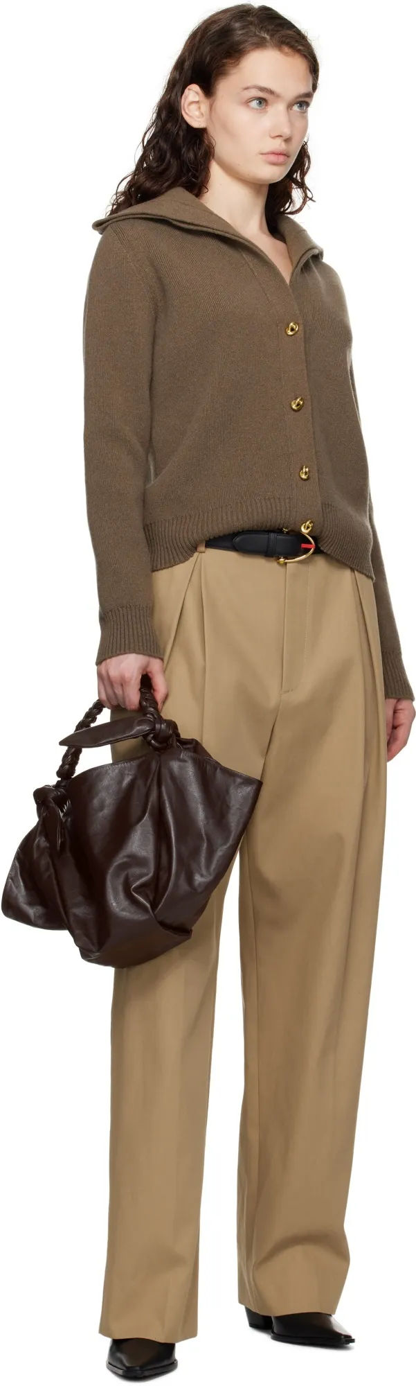 Foulard Ruffled Handbag