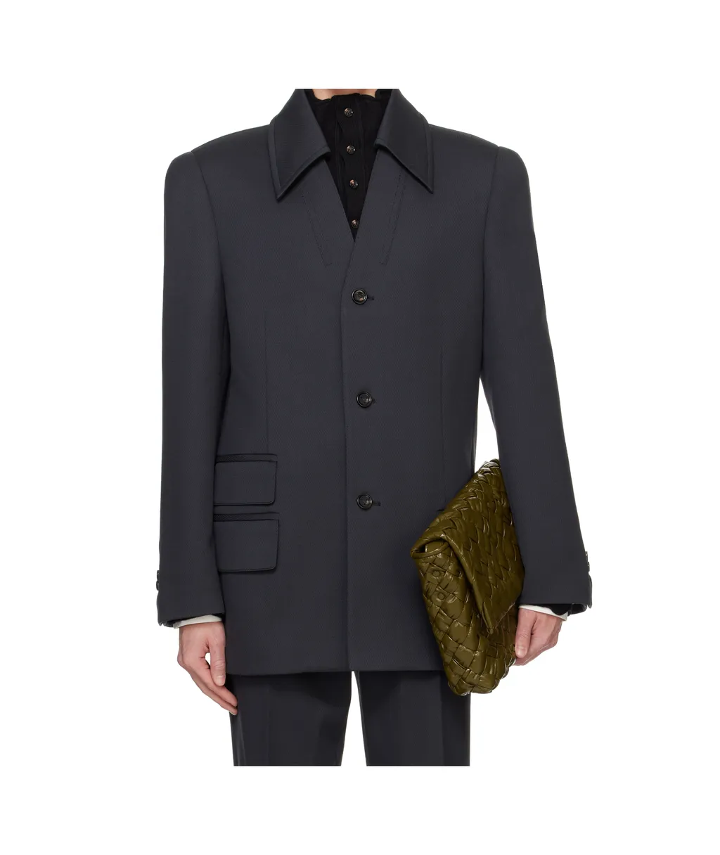 Long-Sleeved Suit Coat