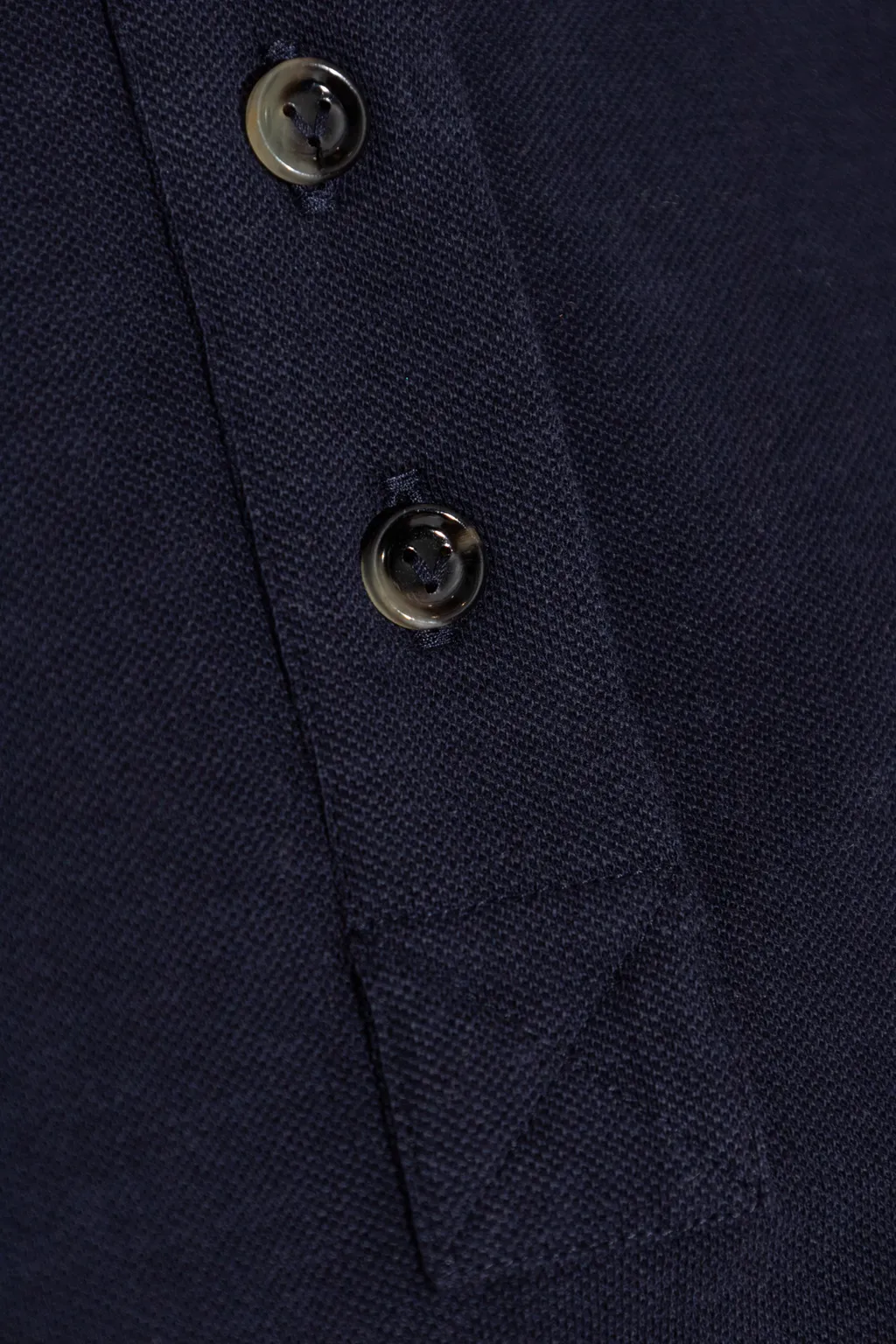 Short Sleeved Cropped Polo Shirt