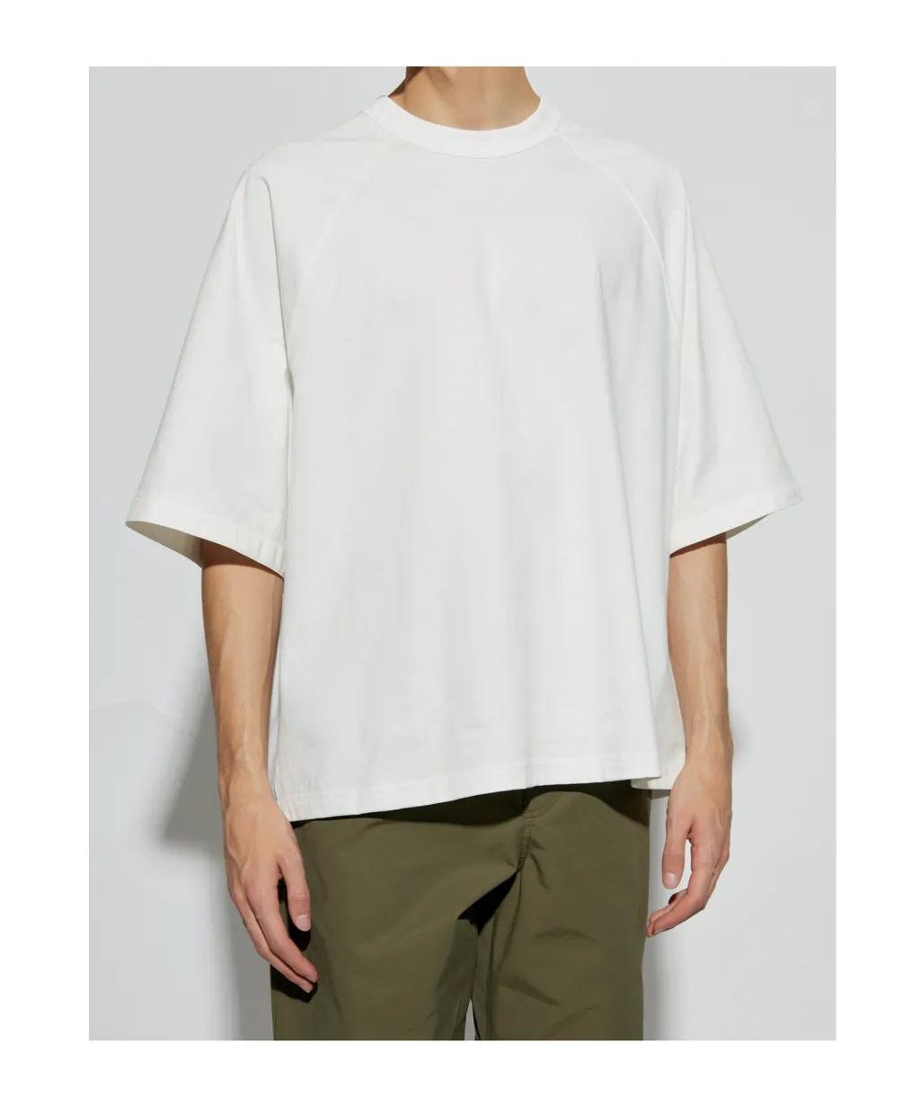 Motif Embroidered Crewneck T-Shirt