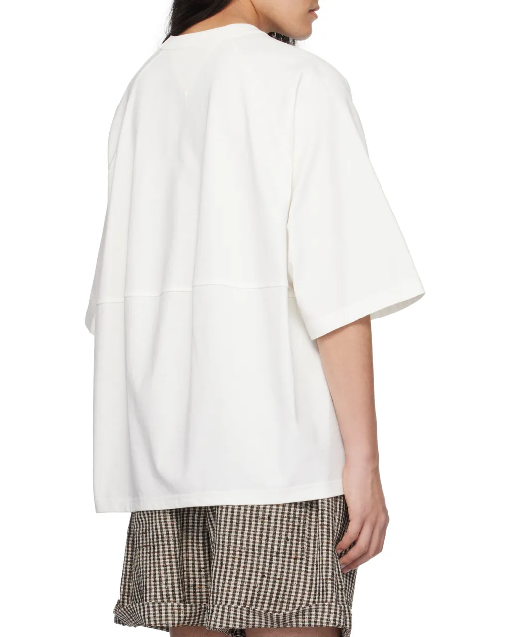 Motif Embroidered Crewneck T-Shirt