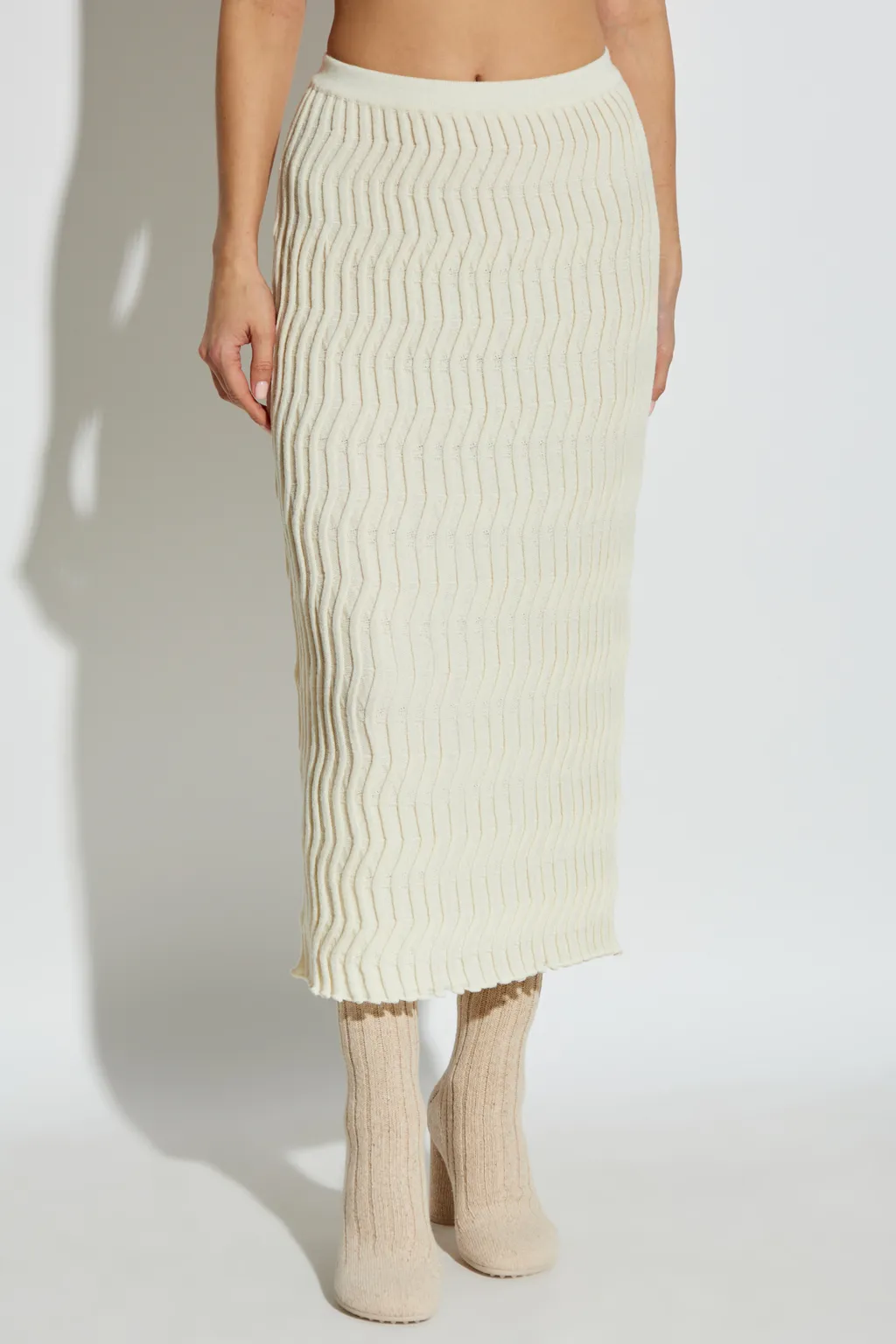 Ribbed Skirt