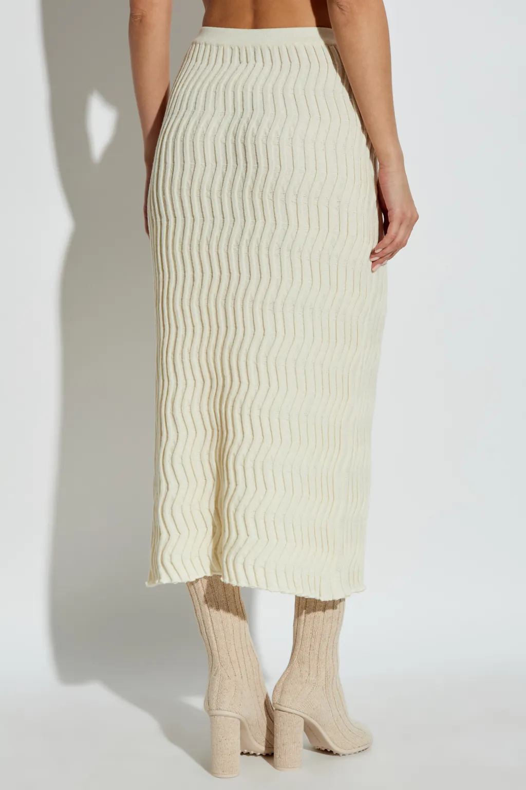 Ribbed Skirt