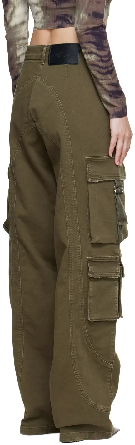 Straight Leg Cargo Trousers