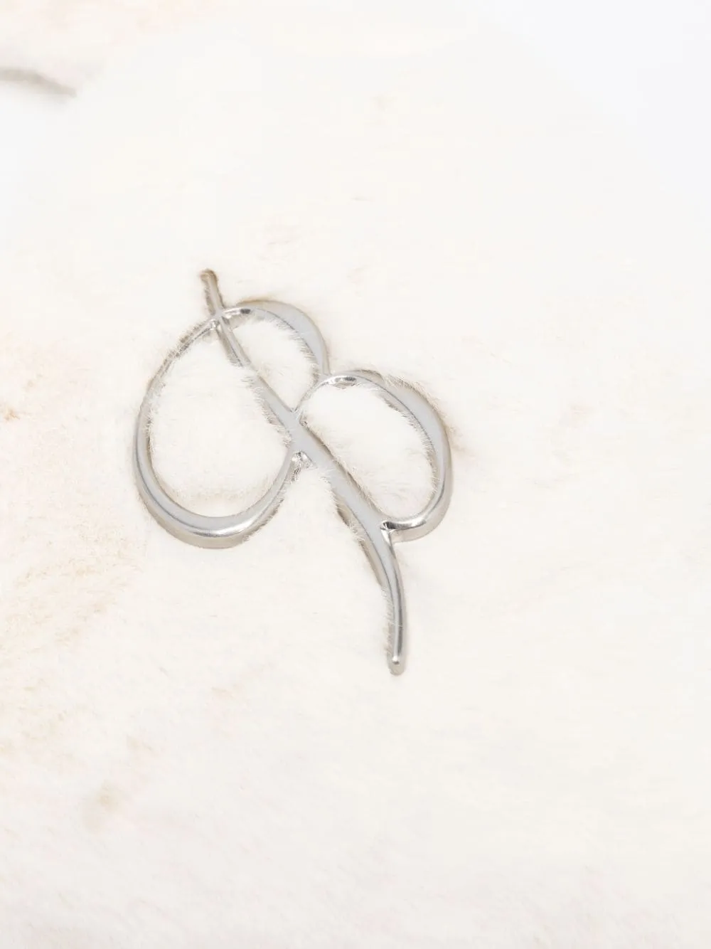 Logo Plaque Heart-Shape Shoulder Bag
