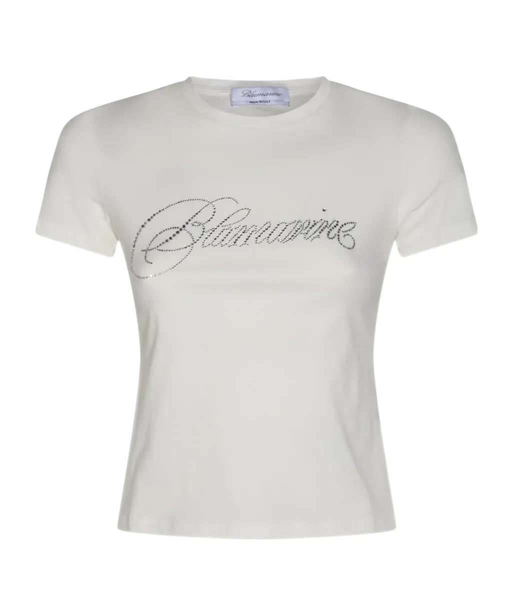 Rhinestone-Logo T-Shirt