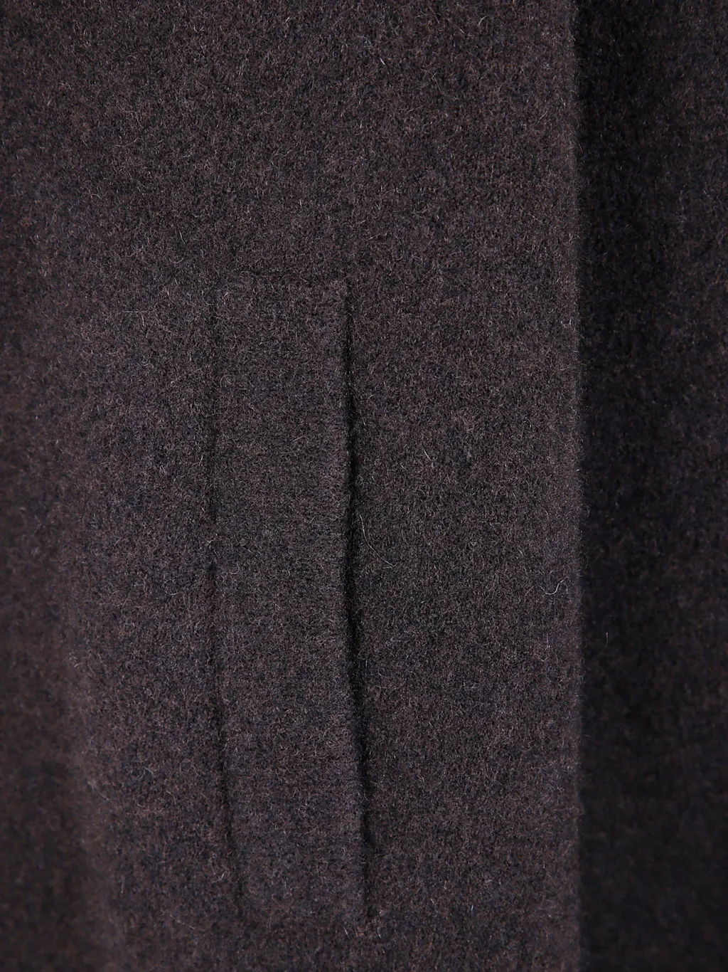 Button-Up Funnel-Neck Coat