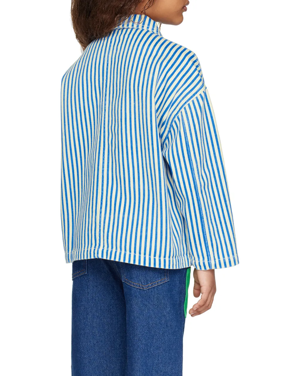 Striped Denim Jacket