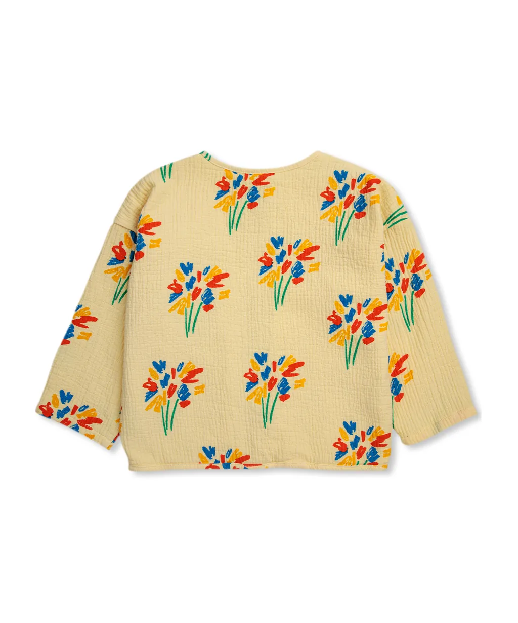 Floral-Print Cotton Jacket