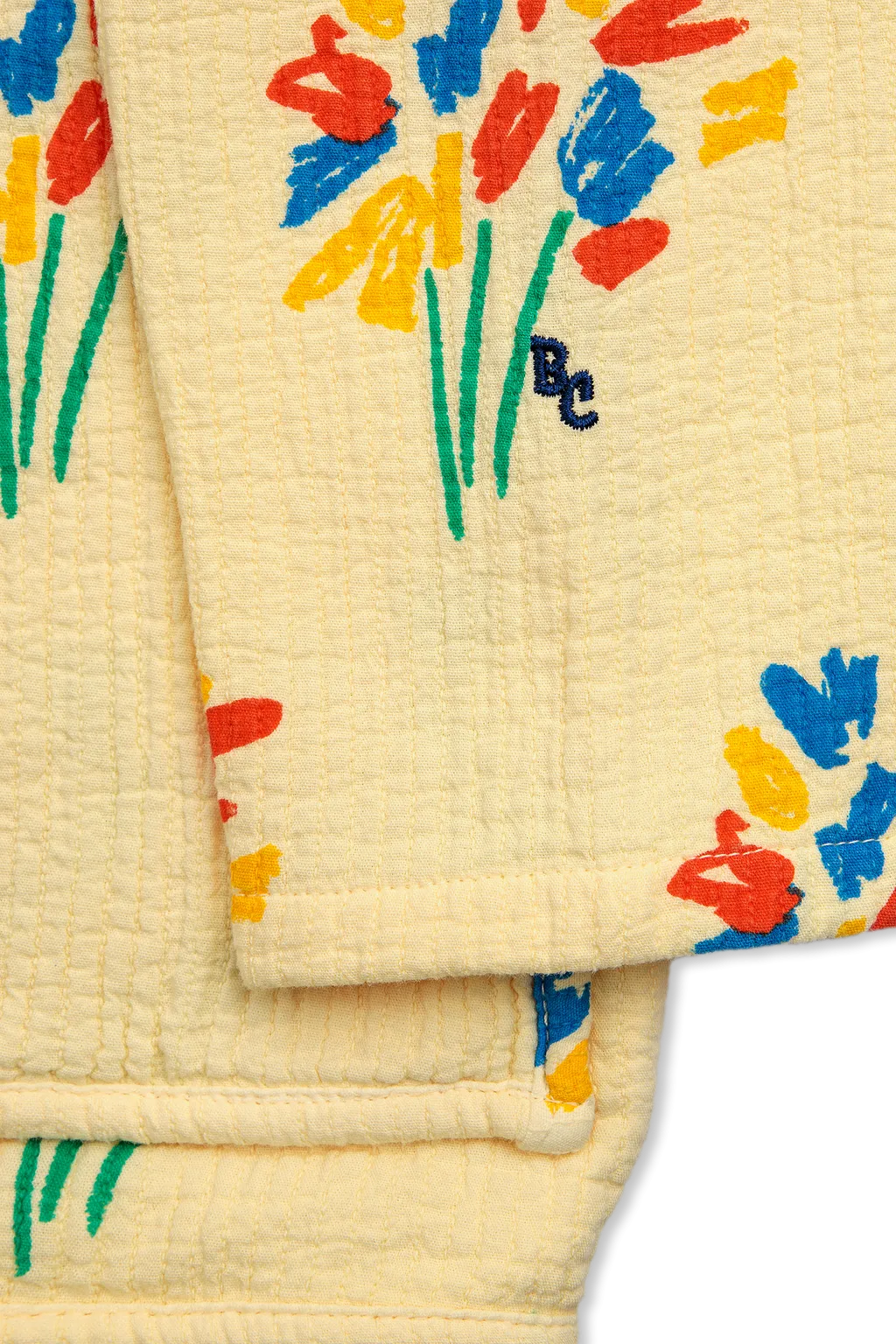 Floral-Print Cotton Jacket