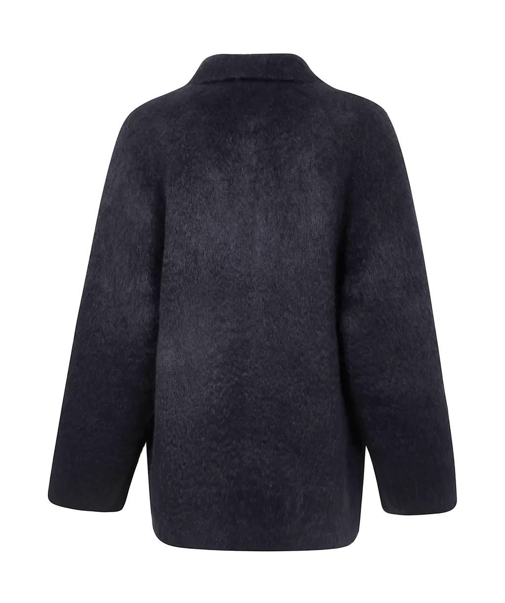 Double-Breasted Fur Jacket