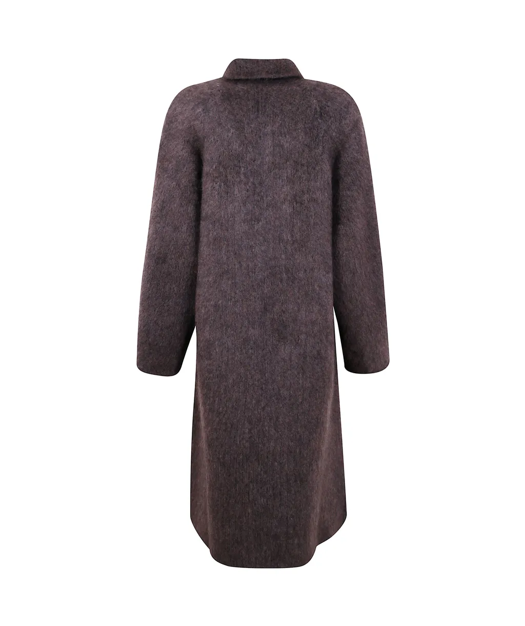 Double-Breasted Fur Coat
