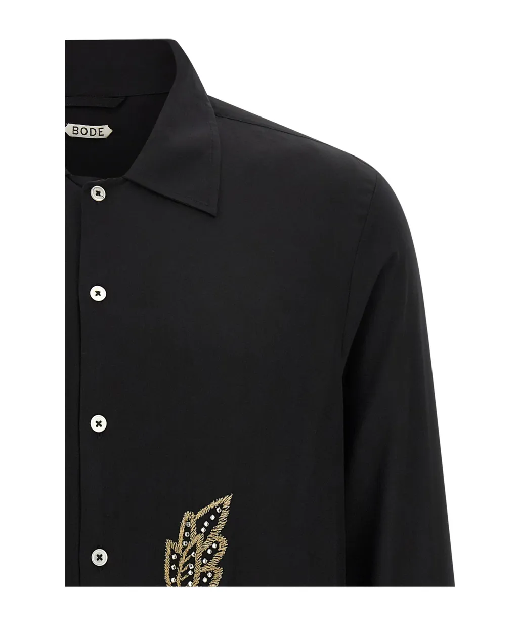 Beaded Epoque Embroidered Shirt