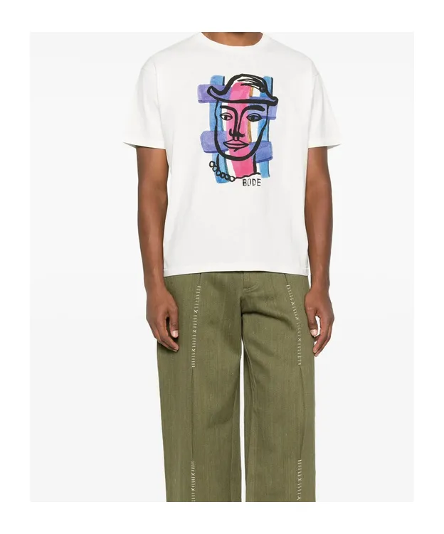 Hat-Print T-Shirt