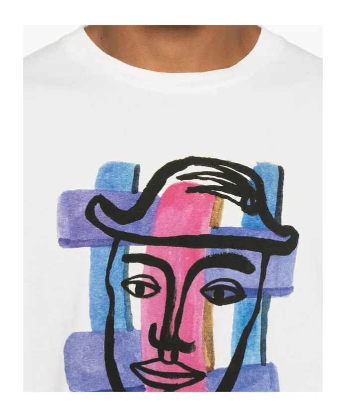 Hat-Print T-Shirt