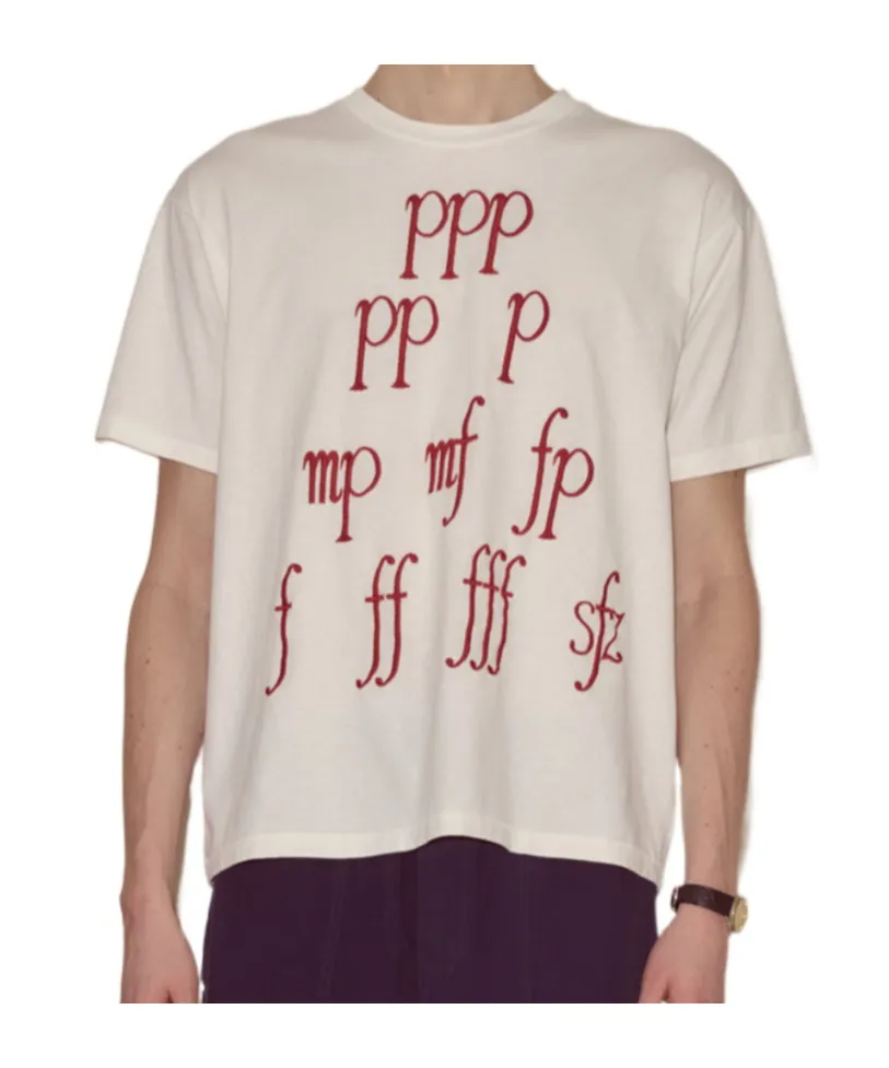 Composer Embroidered-Graphic T-Shirt