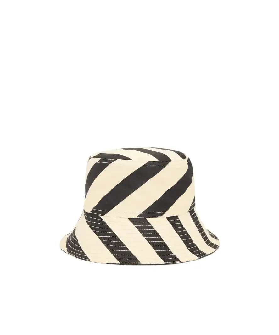 Domino Stripe Bucket Hat
