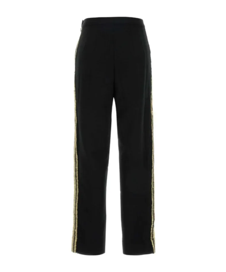 Weedy Crochet Pants
