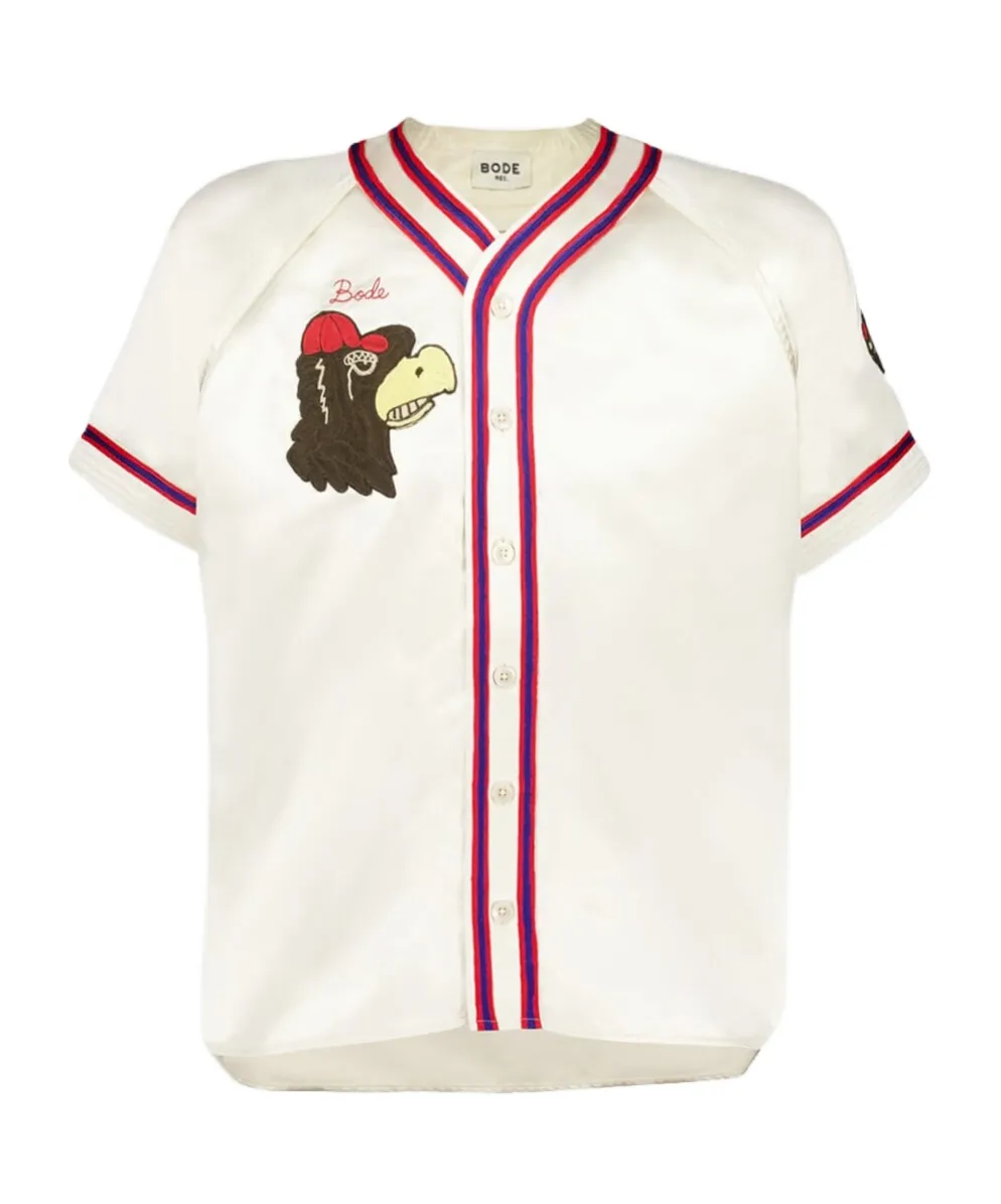 Logo Embroidered Redtail Baseball Shirt